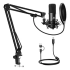 Kép 2/4 - Microphone with stand Maono A04E (black)