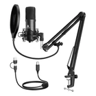 Kép 3/4 - Microphone with stand Maono A04E (black)