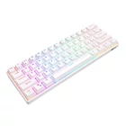 Kép 4/5 - Royal Kludge RK61 RGB mechanikus billentyűzet, piros kapcsoló (fehér) (QWERTY)
