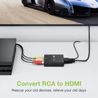 Kép 7/10 - Techly IDATA SPDIF-6E3 AV Kompozit Videó és Audio 3x RCA-ról HDMI 1080p Átalakító