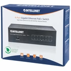 Kép 2/8 - Intellinet 561204 hálózati kapcsoló Vezérelt Gigabit Ethernet (10/100/1000) Ethernet-áramellátás (PoE) támogatása Fekete