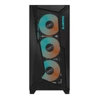 Kép 2/7 - Gigabyte C301 GLASS Midi Tower Fekete
