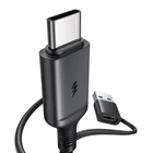 Kép 4/5 - Joyroom JR-WQM03 mágneses töltő, USB + USB-C, 1,2m (fekete)