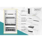 Kép 1/10 - Digitus DN-10-SET-3 állvány 12U Falra szerelhető állvány Szürke