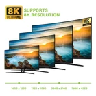 Kép 7/8 - Techly IADAP DP-HDMIF8K DisplayPort 1.4 DP HDMI 8K*30Hz M/F Adapter