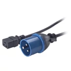 Kép 2/2 - APC C19/IEC309 2.5m Fekete 2,5 M C19 csatlakozó