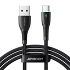Kép 1/5 - Cable Joyroom SA32-AC3 Starry USB to USB-C, 3A, 1m black