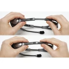 Kép 3/6 - Logitech 981-000593 fejhallgató és headset Vezetékes Fejpánt Iroda/telefonos ügyfélközpont Fekete