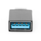 Kép 6/8 - Digitus AK-300506-000-S csatlakozó átlakító USB C USB A Fekete