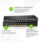 Kép 4/9 - Zyxel GS1915-8 Vezérelt L2 Gigabit Ethernet (10/100/1000) Fekete