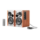 Kép 1/6 - Edifier R1280T 2.0 hangszórók WiiM Minivel (barna)
