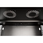 Kép 5/9 - 19" 7U falra szerelhető hálózati szekrény, SOHO PRO 370 x 540 x 400 mm, üvegajtó, fekete, szétszerelve, 60 kg