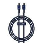 Kép 1/8 - Kábel USB-C do USB-C Baseus Tungsten Gold, 100W, 1m (niebieski)