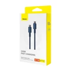 Kép 6/8 - Kábel USB-C do USB-C Baseus Tungsten Gold, 100W, 1m (niebieski)