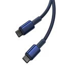 Kép 5/8 - Kábel USB-C do USB-C Baseus Tungsten Gold, 100W, 1m (niebieski)