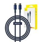Kép 8/8 - Kábel USB-C do USB-C Baseus Tungsten Gold, 100W, 1m (niebieski)