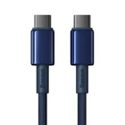 Kép 3/8 - Kábel USB-C do USB-C Baseus Tungsten Gold, 100W, 2m (niebieski)