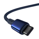 Kép 4/8 - Kábel USB-C do USB-C Baseus Tungsten Gold, 100W, 2m (niebieski)