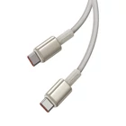 Kép 5/8 - Kábel USB-C do USB-C Baseus Tungsten Gold, 100W, 1m (złoty)