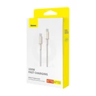 Kép 7/8 - Kábel USB-C do USB-C Baseus Tungsten Gold, 100W, 1m (złoty)