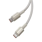 Kép 4/8 - Kábel USB-C do USB-C Baseus Tungsten Gold, 100W, 2m (złoty)