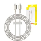 Kép 8/8 - Kábel USB-C do USB-C Baseus Tungsten Gold, 100W, 2m (złoty)