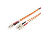 Kép 1/5 - Fiber Optic Multimode Patch Cord, LC / SC
