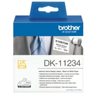 Kép 3/3 - Brother DK-11234 nyomtató címke Fehér Öntapadós nyomtatócimke