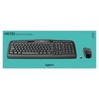 Kép 4/8 - Logitech Wireless Combo MK330 billentyűzet Egér mellékelve Irodai USB QWERTY Nemzetközi amerikai Fekete