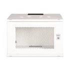 Kép 10/10 - 19" 7U falra szerelhető hálózati szekrény, SOHO PRO 370 x 540 x 400 mm, perforált ajtó, szürke, összeszerelés nélkül, 60 kg