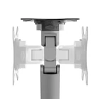 Kép 8/10 - Neomounts DS70-250SL1 asztali TV konzol 88,9 cm (35") Ezüst