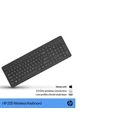Kép 4/9 - HP vezeték nélküli billentyűzet 225 - USB vevő - fekete QWERTY (805T1AA#ABB)