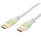 Kép 1/6 - Techly ICOC HDMI-4-100WH HDMI-HDMI 1.4 M/M Kábel 10m Fehér