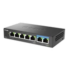 Kép 2/6 - D-Link DMS-107/E hálózati kapcsoló Beállítást nem igénylő (unmanaged) Gigabit Ethernet (10/100/1000) Fekete