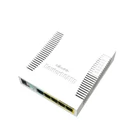 Kép 1/4 - Mikrotik CSS106-1G-4P-1S hálózati kapcsoló Gigabit Ethernet (10/100/1000) Ethernet-áramellátás (PoE) támogatása Fehér
