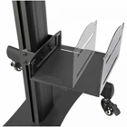 Kép 7/10 - StarTech.com WKSTNCART ülő/álló munkaállomás