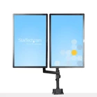 Kép 7/10 - StarTech.com ARMDUALPIVOT asztali TV konzol 81,3 cm (32") Fekete