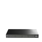 Kép 1/3 - Cudy GS2048PS4 Vezérelt L2 Gigabit Ethernet (10/100/1000) Ethernet-áramellátás (PoE) támogatása Fekete