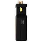 Kép 6/7 - Techly IDATA VGA-HDMINI VGA-ról HDMI-ra/3.5mm Audio Jack Adapter