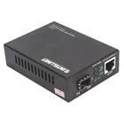 Kép 2/8 - Intellinet 508216 hálózati média konverter 1000 Mbit/s Fekete