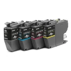 Kép 2/4 - Brother LC-421XLVAL PagePack 4 db Eredeti Nagy (XL) kapacitású Fekete, Cián, Magenta, Sárga