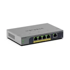 Kép 1/6 - NETGEAR GS105EP Beállítást nem igénylő (unmanaged) Gigabit Ethernet (10/100/1000) Ethernet-áramellátás (PoE) támogatása Szürke