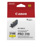 Kép 1/3 - Canon PFI-5100 Y tintapatron 1 db Eredeti Sárga
