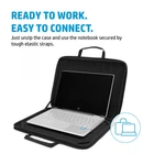 Kép 8/10 - HP notebook táska Mobilitás 11,6" fekete (4U9G8AA)