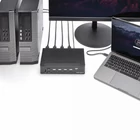 Kép 3/6 - StarTech.com SV431HDU3A2 KVM kapcsoló Keretállvány Fekete