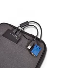 Kép 5/7 - StarTech.com NOTECONS01 KVM kábel Fekete