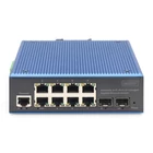 Kép 3/5 - Digitus DN-651156 hálózati kapcsoló Vezérelt L2 Gigabit Ethernet (10/100/1000) Fekete, Kék