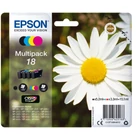 Kép 1/2 - Epson Daisy C13T18064022 tintapatron 1 db Eredeti Fekete, Cián, Magenta, Sárga