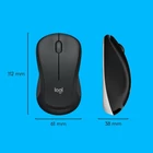 Kép 9/10 - Logitech 920-008685 billentyűzet Egér mellékelve Univerzális Vezeték nélküli RF QWERTY Nemzetközi amerikai Fekete