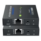 Kép 1/9 - Techly IDATA EXT-565 HDMI 2.0 hosszabbító 4K60Hz-ig, akár 70m Cat6-on IR-rel